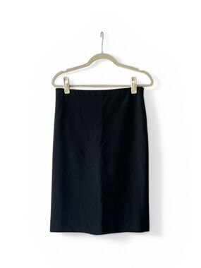 BCBG MAXAZRIA Black Tailored Pencil Skirt with Panels - Women’s Size Small